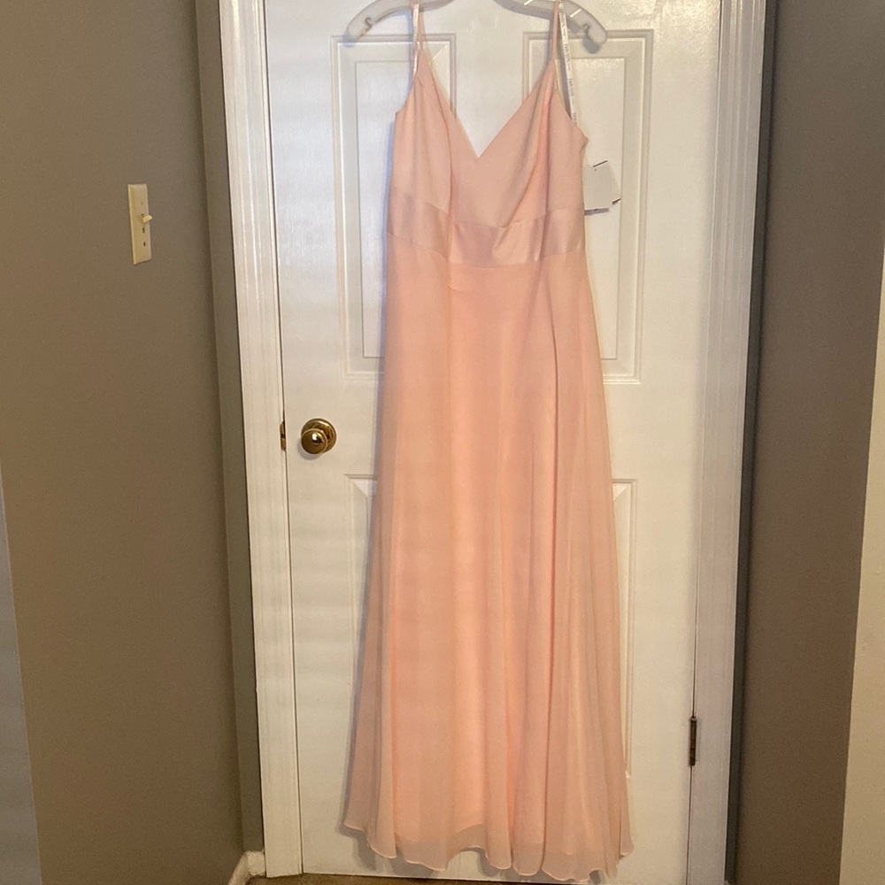 Brand new Pink Maxi Bridesmaids dress size 16